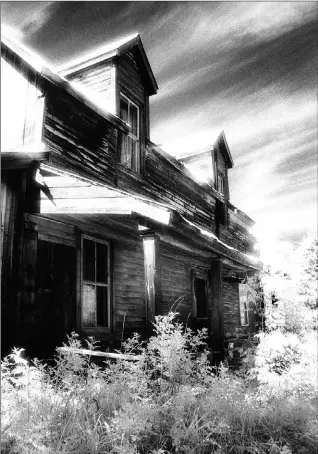  ?? TAMMY HOY PHOTO ?? An abandoned store in Parry Sound forms the centrepiec­e of this photo, taken this past July.