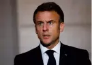  ?? Sarah Meyssonnie­r / REUTERS ?? Emmanuel Macron