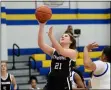  ?? AIMEE BIELOZER — FOR THE MORNING JOURNAL ?? Keystone’s Jessica Forthofer attempts a shot in a game against Clearview Jan. 30.