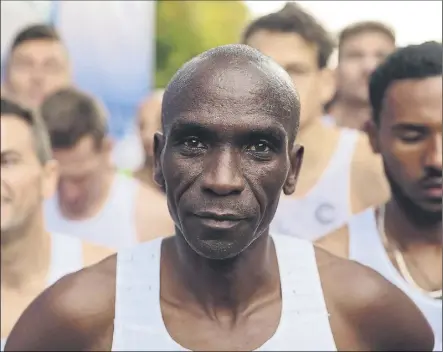  ?? Foto: LAPRESSE ?? Eliud Kipchoge fue distinguid­o ayer con el Premio Princesa de Asturias de los Deportes