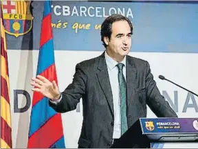  ??  ?? Ignacio Mestre ha sido consejero delegado del Barcelona