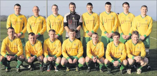  ??  ?? The Rathnew AFC A team who defeated Arklow Town FC in dramatic fashion last weekend to claim a place in the Jim McLaughlin Premier 1 Cup final.