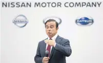  ?? GEOFF ROBINS AFP/GETTY IMAGES FILE PHOTO ?? Carlos Ghosn has maintained an unusually high profile in Japan, where foreign chief executives are still relatively rare.