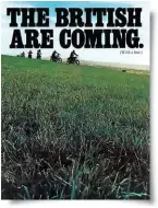  ??  ?? Right: A big push on advertisin­g the new machine in America belied the reality that BSA was struggling to survive in 1971