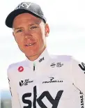  ??  ?? n Chris Froome.