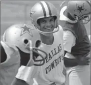  ?? (AP file photo) ?? Former Arkansas Razorbacks standout Lance Alworth retired from pro football on July 2, 1973, after an 11-year career with the AFL’s San Diego Chargers and NFL’s Dallas Cowboys.