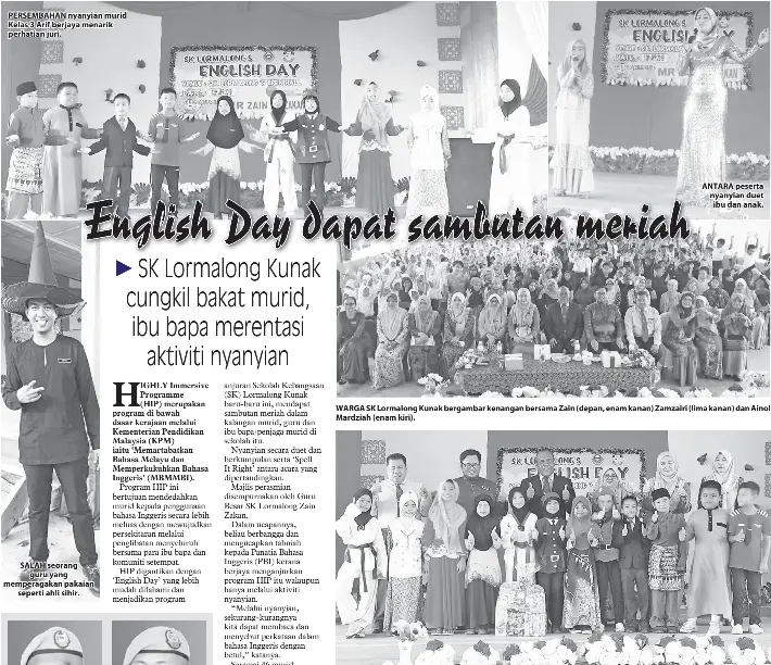 English Day dapat sambutan meriah - PressReader