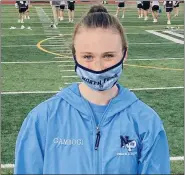  ?? KEV HUNTER — MEDIANEWS GROUP ?? North Penn’s Megan Gambogi won the 800and was on the winning 4x8 and 4x4 relays for the Knights.