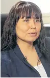  ?? STUART MCNISH FOR POSTMEDIA/FILE ?? Haisla Nation Chief Crystal Smith says the UN directive points to the bombastic quality of discussion around major resource projects in Canada.