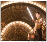  ?? Special to the Democrat-Gazette ?? Nicholas Hoult stars as Serbian-born Nikola Tesla in The Current War.