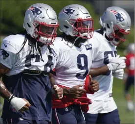  ?? Ap File ?? the patriots are deep at linebacker, including, from left, dont'a Hightower, matt Judon and Josh uche.