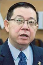  ??  ?? Lim Guan Eng