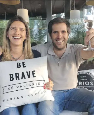  ?? PHOTOS: BILL ZACHARKIW ?? Small wineries such as Susana Balbo, whose team includes brother and sister José Balbo and Ana Lovaglio Balbo, are doing their part in moving Argentina’s wine industry forward.