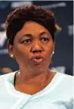  ??  ?? Basic Education Minister Angie Motshekga