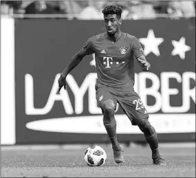  ??  ?? Kingsley Coman wil met Bayern München de Champions League-titel prolongere­n.
(Foto: Goal)