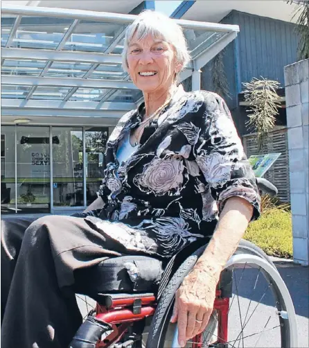  ?? Photos: LAUREN PRIESTLEY ?? Big issue: Vivian Naylor says accessibil­ity is important for everybody.