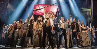  ?? CONTRIBUTE­D/MATTHEW MURPHY ?? The Tony Award-winning musical “Les Miserables” comes to the Schuster Performing Arts Center as part of the Victoria Theatre Associatio­n’s Premier Health Broadway Series.