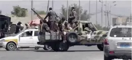  ?? (الوطن) ?? قوات حوثية متجهة إلى جنوب صنعاء