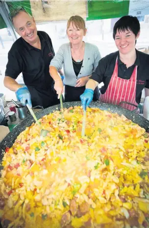  ??  ?? ●●Rochdale’s first Street Eat festival last year was hailed a success