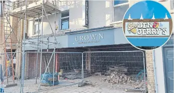  ?? ?? The new Ben and Jerry’s is Exchange Street is due to open in May