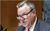  ?? ANDREW HARNIK / AP FILE ?? Senate Veterans’ Affairs Committee Chairman Jon Tester, D-Mont., says some veterans have refused to apply for or collect VA benefits because they are worried about losing their gun rights.
