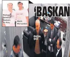  ?? Serkan Çebi ?? Maltepe Belediye Başkanı Alı Kılıç
Melih Morsünbül