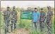  ?? ?? CISF personnel stand guard at custodian land in BAROLA.SOURCED