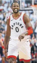  ?? RICK MADONIK/TORONTO STAR ?? C.J. Miles and the Raptors had the look, and the touch, in Game 1 against the Wizards at the Air Canada Centre.