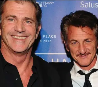  ??  ?? Mel Gibson and Sean Penn star in ‘The Professor and the Madman’, which was shot in Dublin