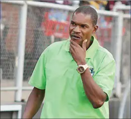  ??  ?? FC Platinum coach Norman Mapeza