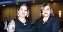  ?? ?? Kathy Fonseca y Leni Rivera