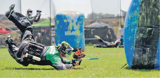  ?? PICTURE: ?? ALL FIRED UP: The Cape Argus SportShow will feature a provincial level paintball competitio­n.