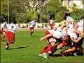  ?? (Photo R. G.) ?? Les juniors Crabos seront opposés à leurs dauphins de Provence Rugby.