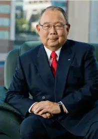  ??  ?? Akihiro Teramachi Chief Executive Officer and President, THK