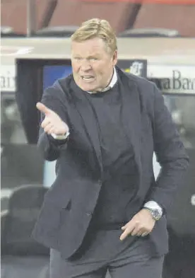  ?? EUROPA PRESS ?? Ronald Koeman (Barça).