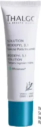  ??  ?? Thalgo Biodépyl 3.1 Solution Targets Ingrown Hairs @Seibu Rp520.000