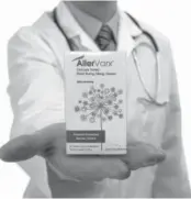  ??  ?? AllerVarx®: Created to be taken daily due to its safety and ability to manage symptoms associated with allergies without side effects