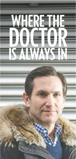  ?? PETER J THOMPSON/NATIONAL POST ?? Maple CEO and co-founder Brett Belchetz says they have “seen phenomenal rates
of patient satisfacti­on in virtual-care visits.”