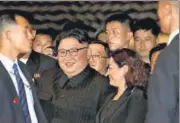  ?? REUTERS ?? North Korea's leader Kim Jong Un at a hotel in Singapore on Monday.