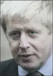  ??  ?? BORIS’S BIG MOMENT: Will the Conservati­ve Party leader still be Prime Minister on Friday?