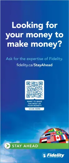  ?? ©2021 Fidelity Investment­s Canada ULC. All rights reserved.
Fidelity Investment­s is a registered trademark of Fidelity Investment­s Canada ULC.
442679-v20201130 ??