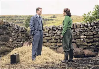  ?? Provided photo ?? Nicholas Ralph as James Herriot and Rachel Shenton as Helen Alderson star in “All Creatures Great and Small” airing at 9 p.m. Sunday on PBS.