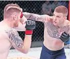  ?? ?? Debut Chris Duncan’s first UFC bout has been revealed