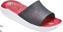  ??  ?? Step up: Get world-class comfort in every step with the Women’s LiteRide Slide