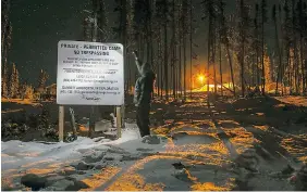  ?? PHOTOS: JOEY PODLUBNY/for The StarPhoeni­x ?? NexGen’s camp lies on the shore of Patterson lake.