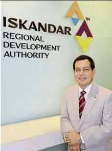  ??  ?? Datuk Ismail Ibrahim Ismail adds that despite getting strong interest from domestic investors, IrDA will continue to woo foreign investors, especially from Asean countries, China and India.