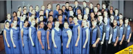  ??  ?? The oldest youth choir in SA, and hailed for its transforma­tion, the award-winning group is looking for sponsors so it can compete in the World Choir Games in Tshwane next month.