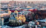  ??  ?? Above: St Volodymyr’s Cathedral in Kiev. Photo: shuttersto­ck.com