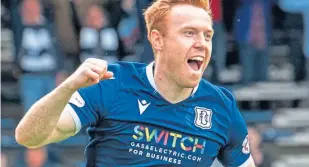  ??  ?? Danny Johnson has fired in five goals in seven appearance­s for Dundee.