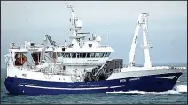  ??  ?? Trawler: The Tait family tried to evade fishing quotas